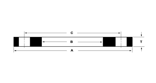 AWWA C207-07 Class D Ring Flanges