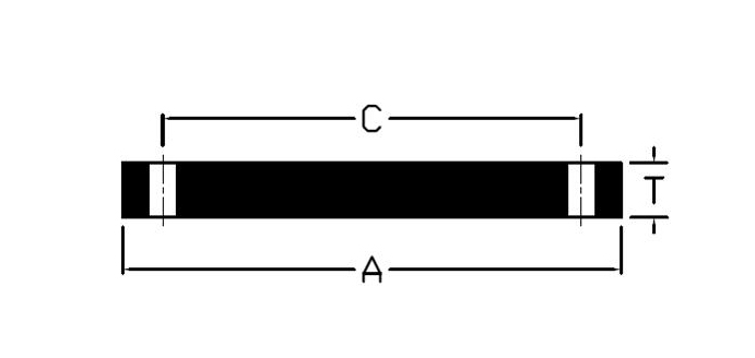 AWWA C207-07 Class D Blind Flanges 