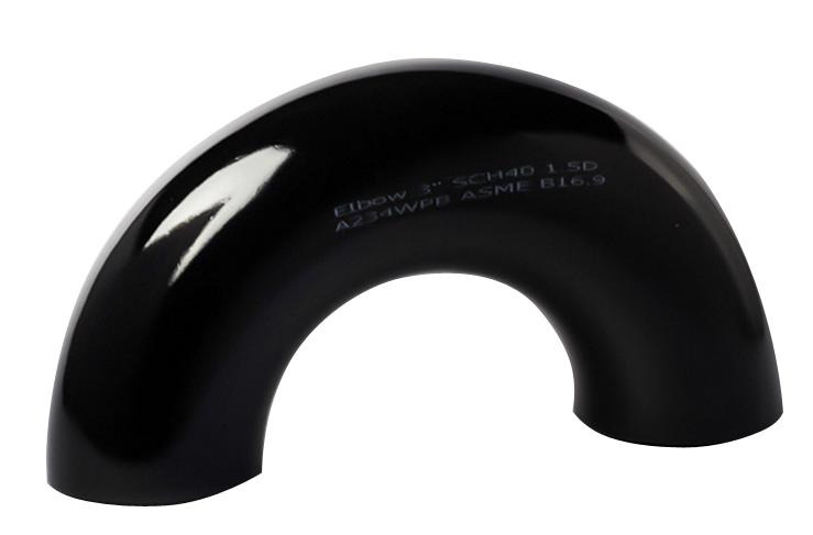 180°carbon steel pipe elbow