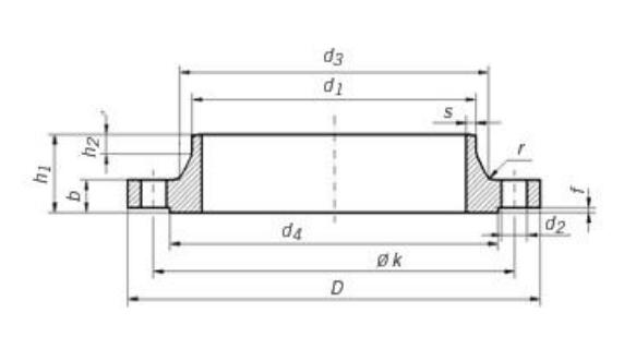 Socket Weld Flange Dimensions