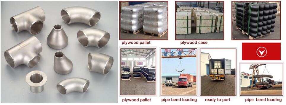 Long Radius Stainless Steel Elbow packing