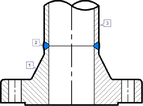 Carbon steel flange