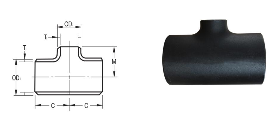 Reducing Tee Pipe Fitting