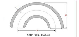 pipe elbow dimensions