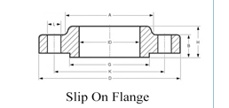 Carbon Steel Slip On Flange ANSI B16.5 CLASS 300