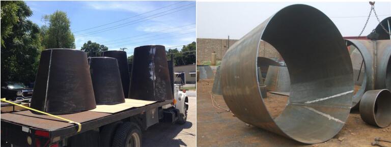 New Production process of erw concentric reducer