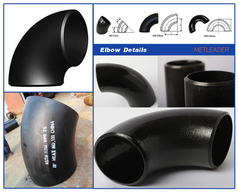 ANSI B16.9 Short Radius 90° Pipe Elbow Size Table