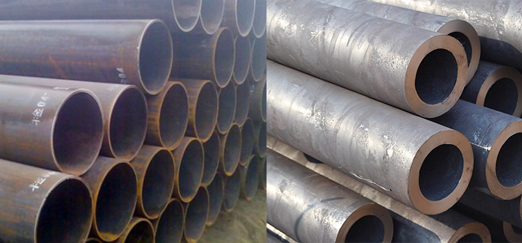 Large diameter seamless steel pipe