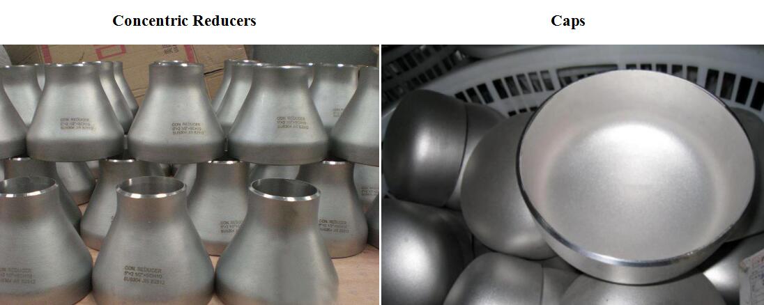 steel reducer and caps