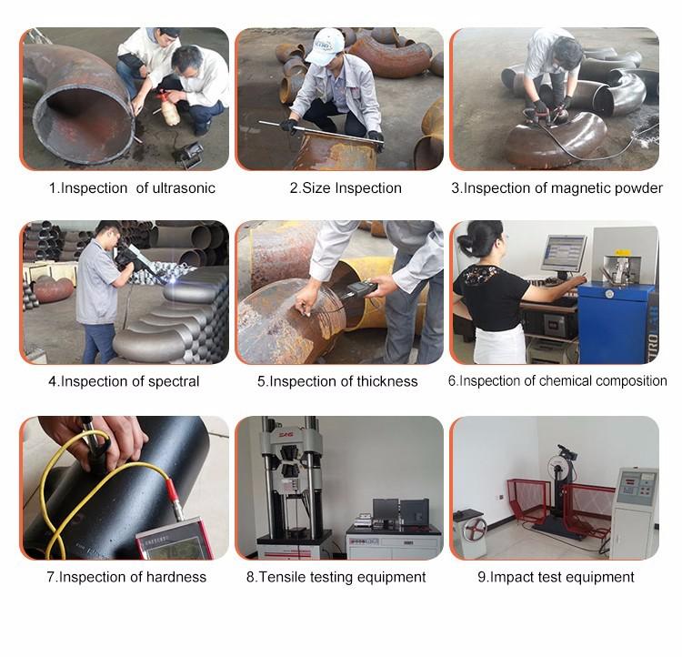 Galvanized Reducing pipe fittings test