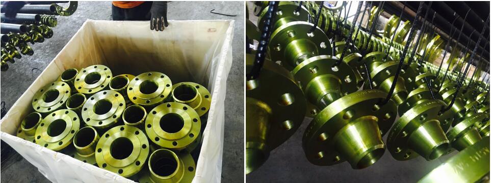 picture of Ansi 150 weld neck flange
