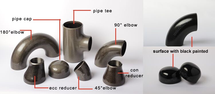 different pipe fittings