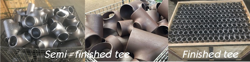 Carbon steel equal tee