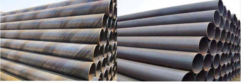 What is the difference between straight steel pipe and spiral steel pipe