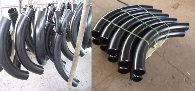 Carbon steel pipe bend defects and hydraulic test