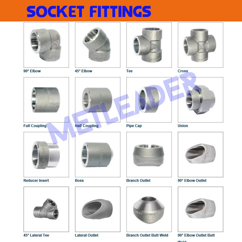 Introduction of socket fittings