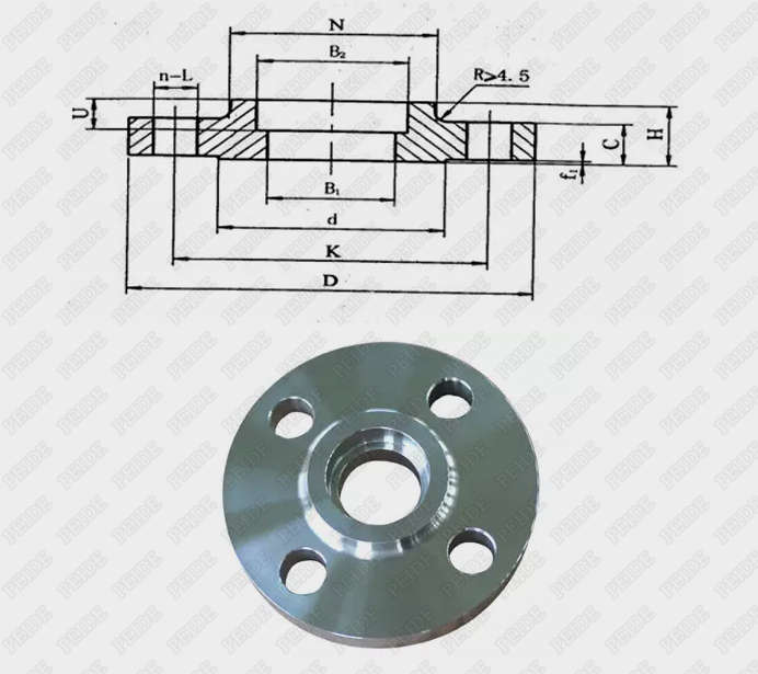 weld a socket weld flange