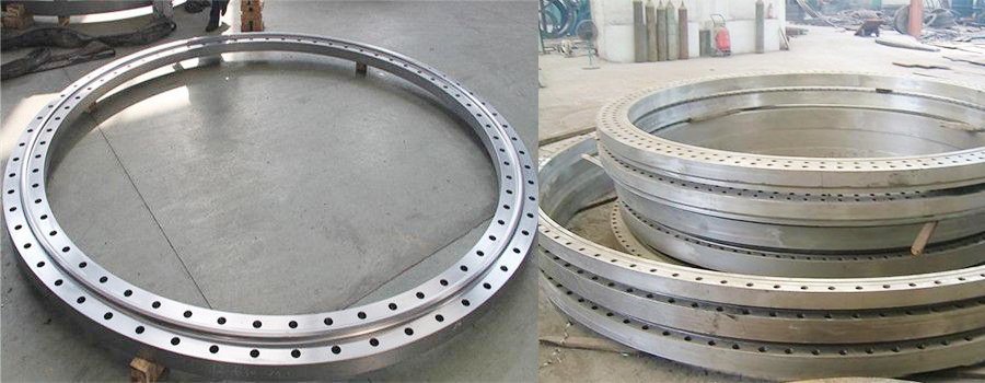 large stainless steel flange