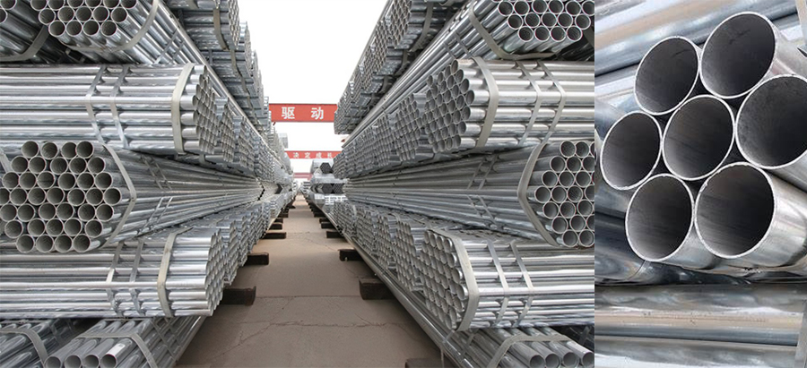 6 diameter galvanized steel pipe