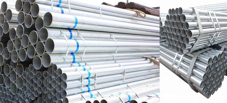 Galvanized steel pipe tube