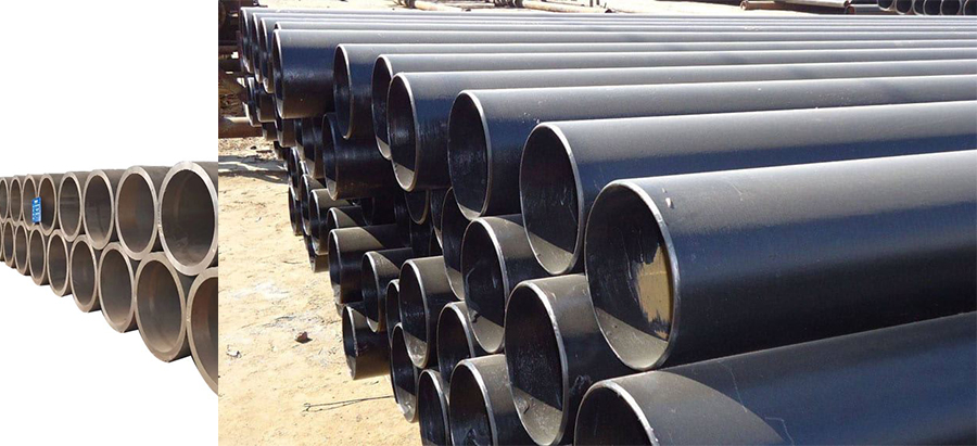 Large diameter seamless steel pipe