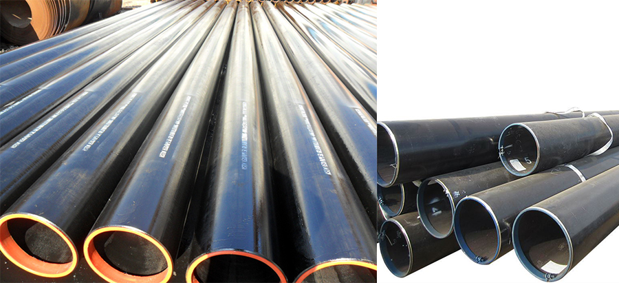 Large diameter seamless steel pipe