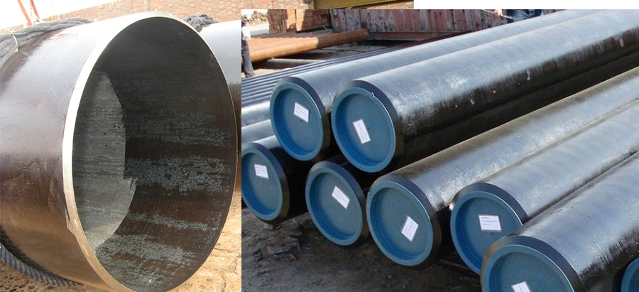 Large diameter seamless steel pipe