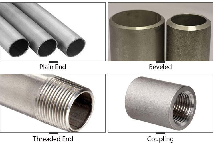 Galvanized seamless steel pipe