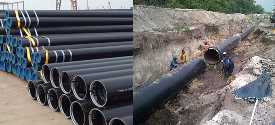 gase lines pipe