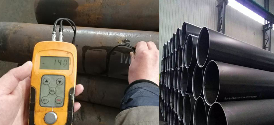 seamless carbon steel tube test